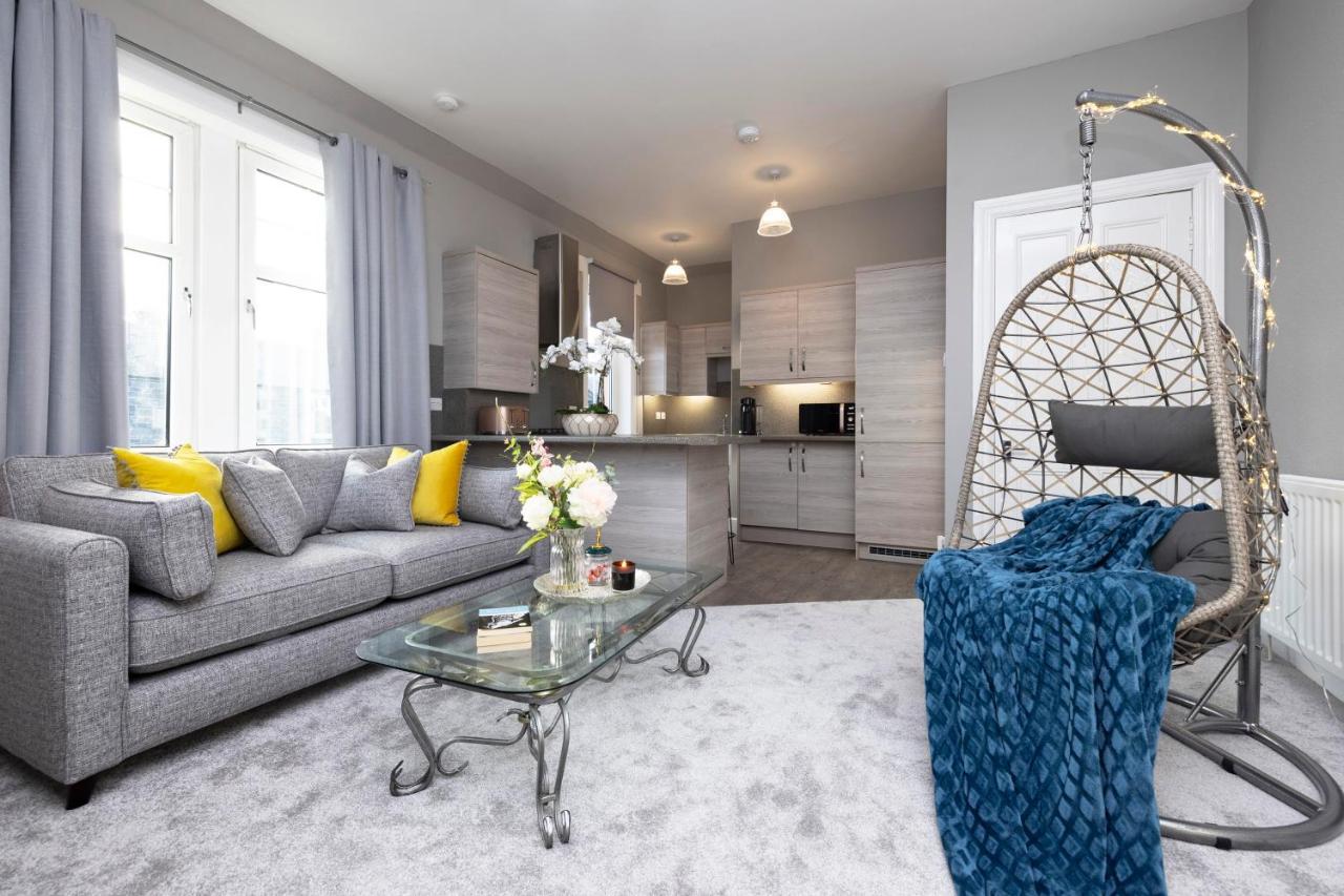 Stylish George Street Apartment Peebles Eksteriør billede